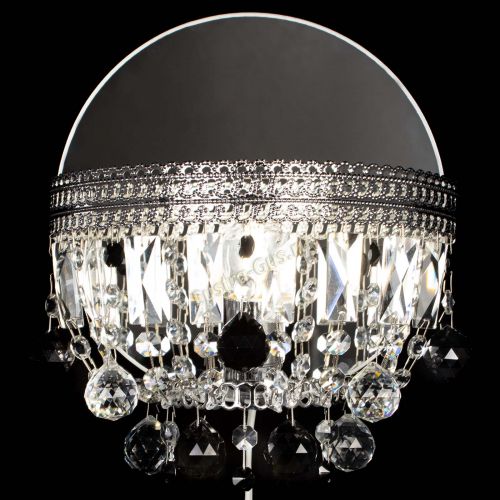 Бра Флоренция шар черная в Кирове Гусь Хрустальный