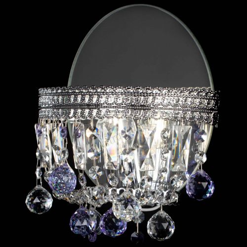 Бра Флоренция шар фиолетовая в Кирове Гусь Хрустальный