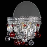 Бра Флоренция шар красная в Кирове