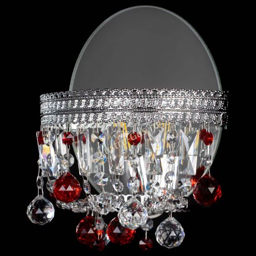 Бра Флоренция шар красная в Кирове Гусь Хрустальный