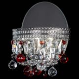 Бра Флоренция шар красная в Кирове