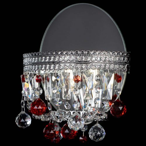 Бра Флоренция шар красная в Кирове Гусь Хрустальный