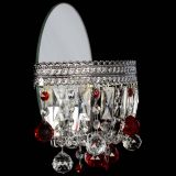 Бра Флоренция шар красная в Кирове