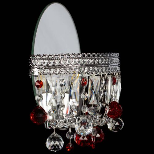 Бра Флоренция шар красная в Кирове Гусь Хрустальный
