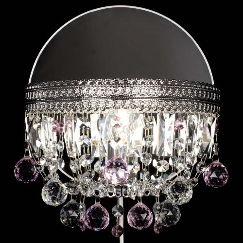 Бра Флоренция шар розовая в Кирове Гусь Хрустальный