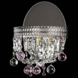 Бра Флоренция шар розовая в Кирове