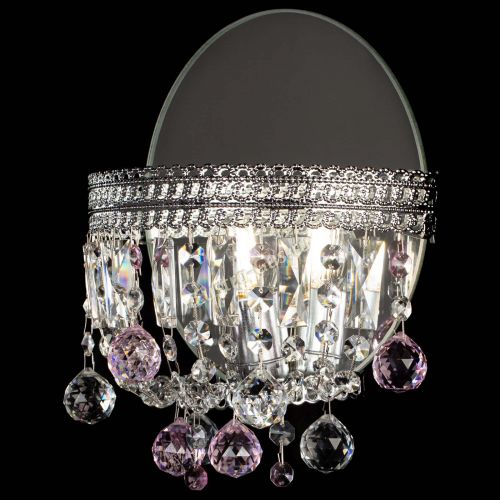 Бра Флоренция шар розовая в Кирове Гусь Хрустальный