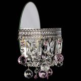 Бра Флоренция шар розовая в Кирове