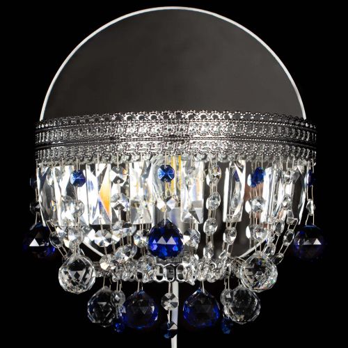 Бра Флоренция шар синяя в Кирове Гусь Хрустальный