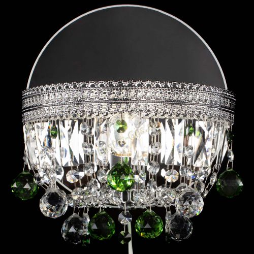Бра Флоренция шар зеленая в Кирове Гусь Хрустальный