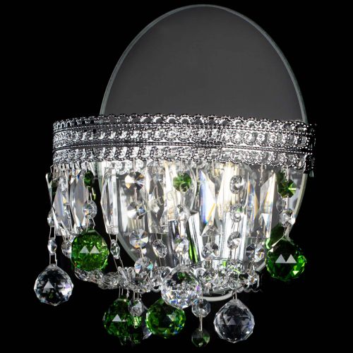 Бра Флоренция шар зеленая в Кирове Гусь Хрустальный