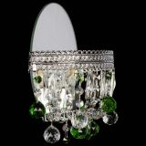 Бра Флоренция шар зеленая в Кирове