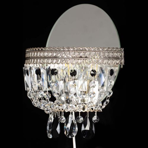 Бра Флоренция журавлик черная в Кирове Гусь Хрустальный