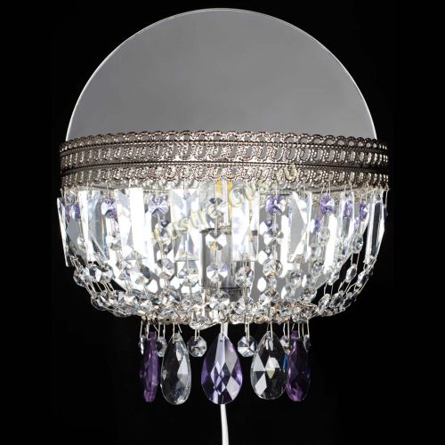 Бра Флоренция журавлик фиолетовая в Кирове Гусь Хрустальный