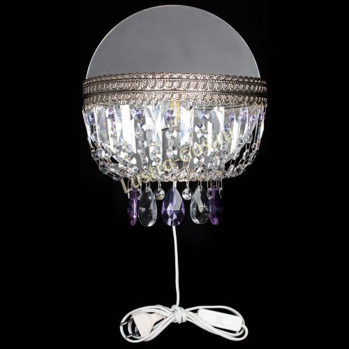 Бра Флоренция журавлик фиолетовая в Кирове Гусь Хрустальный