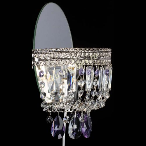 Бра Флоренция журавлик фиолетовая в Кирове Гусь Хрустальный