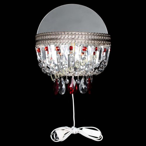 Бра Флоренция журавлик красная в Кирове Гусь Хрустальный