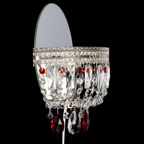 Бра Флоренция журавлик красная в Кирове Гусь Хрустальный