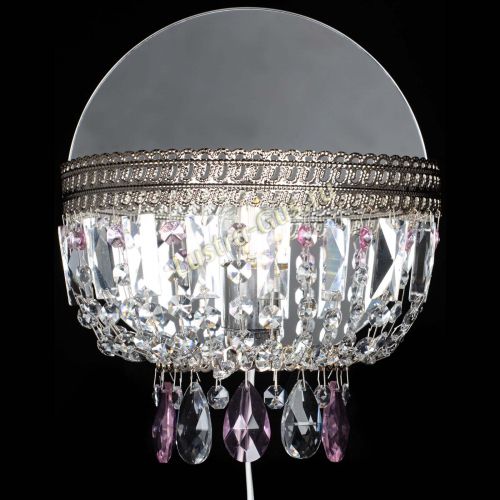 Бра Флоренция журавлик розовая в Кирове Гусь Хрустальный