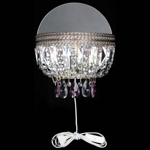 Бра Флоренция журавлик розовая в Кирове Гусь Хрустальный