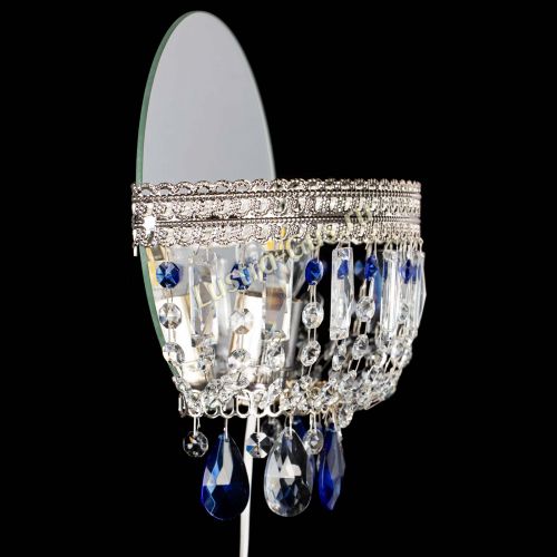 Бра Флоренция журавлик синяя в Кирове Гусь Хрустальный