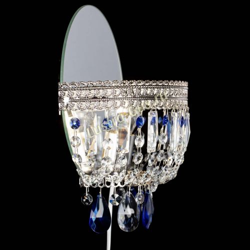 Бра Флоренция журавлик синяя в Кирове Гусь Хрустальный