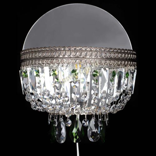 Бра Флоренция журавлик зеленая в Кирове Гусь Хрустальный