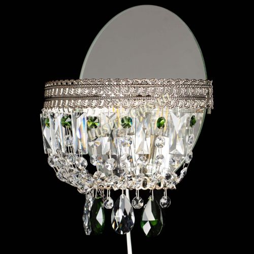 Бра Флоренция журавлик зеленая в Кирове Гусь Хрустальный