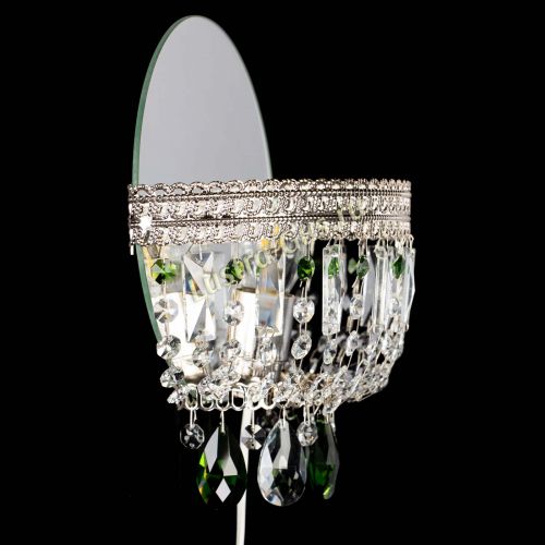 Бра Флоренция журавлик зеленая в Кирове Гусь Хрустальный