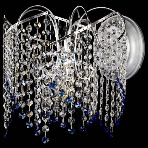 Бра Иволга №2 синяя в Кирове Гусь Хрустальный