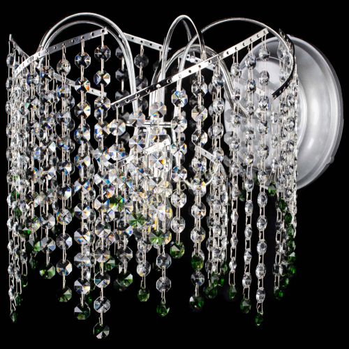 Бра Иволга №2 зеленая в Кирове Гусь Хрустальный