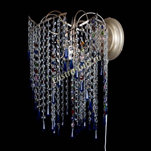 Бра Иволга №3 синяя в Кирове Гусь Хрустальный