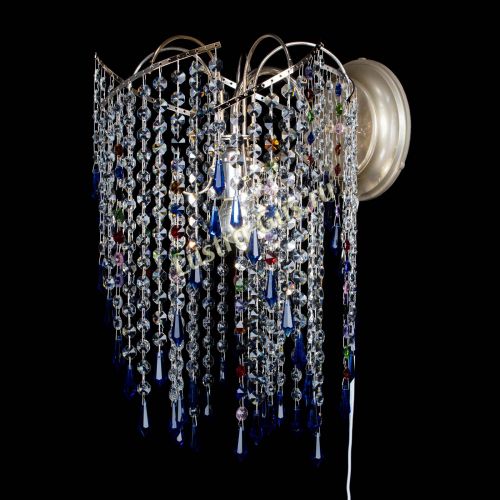 Бра Иволга №3 синяя в Кирове Гусь Хрустальный