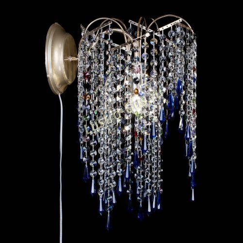 Бра Иволга №3 синяя в Кирове Гусь Хрустальный