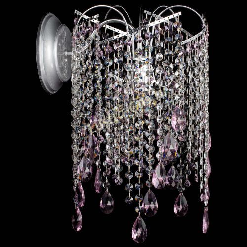 Бра Иволга №4 розовая в Кирове Гусь Хрустальный