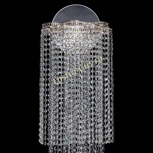 Бра Камелия №1 каскад черная в Кирове Гусь Хрустальный