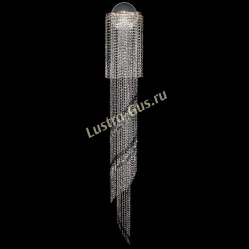 Бра Камелия №1 каскад черная в Кирове Гусь Хрустальный