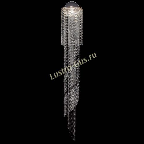 Бра Камелия №1 каскад черная в Кирове Гусь Хрустальный