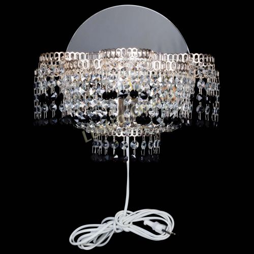 Бра Камелия обтикон Черная в Кирове Гусь Хрустальный