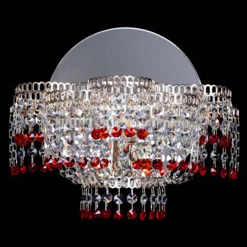 Бра Камелия обтикон Красная в Кирове Гусь Хрустальный