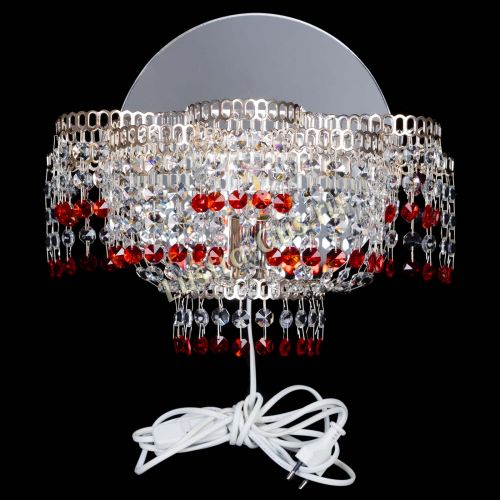 Бра Камелия обтикон Красная в Кирове Гусь Хрустальный