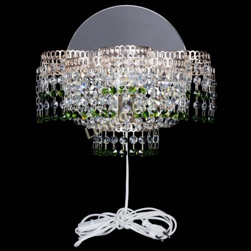 Бра Камелия обтикон Зеленая в Кирове Гусь Хрустальный