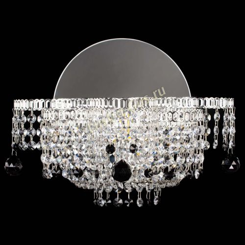 Бра Камелия шар черная в Кирове Гусь Хрустальный