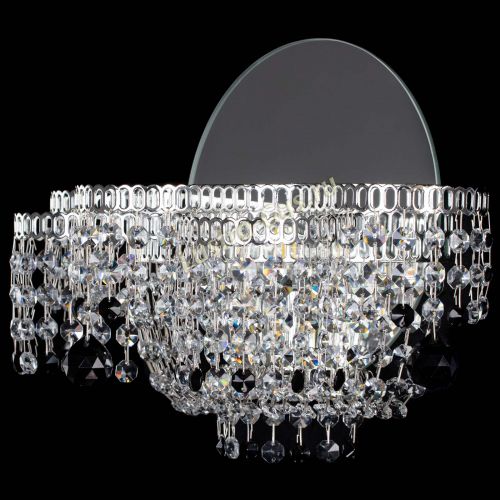 Бра Камелия шар черная в Кирове Гусь Хрустальный