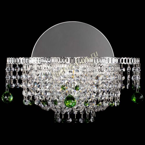 Бра Камелия шар зеленая в Кирове Гусь Хрустальный