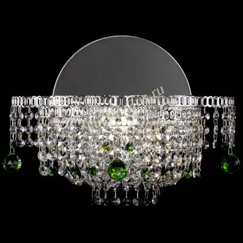 Бра Камелия шар зеленая в Кирове Гусь Хрустальный