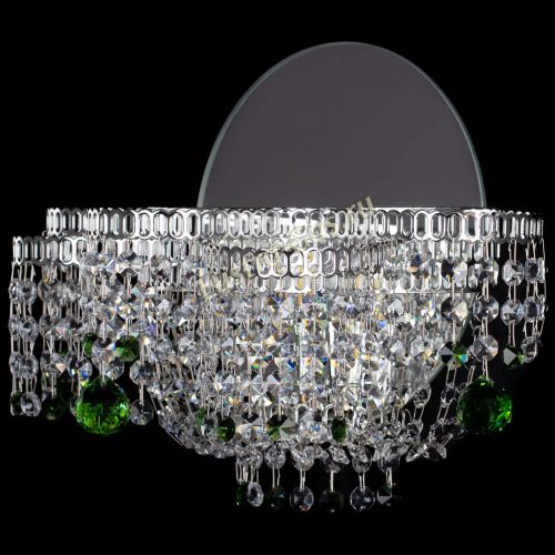 Бра Камелия шар зеленая в Кирове Гусь Хрустальный