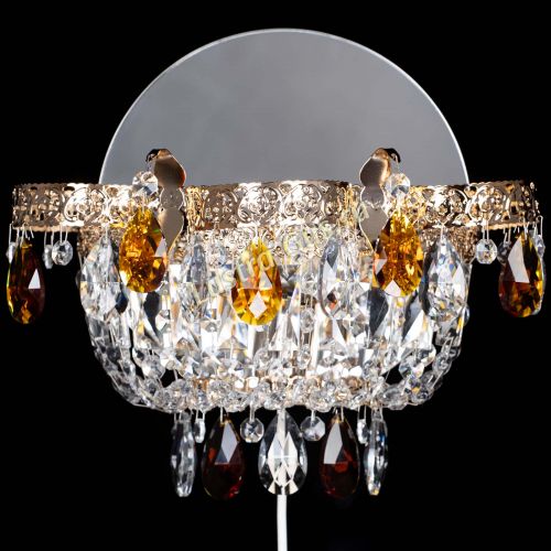 Бра Камея Флора чайная в Кирове Гусь Хрустальный