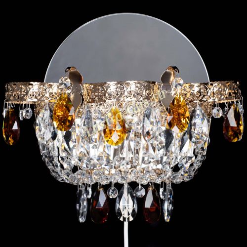 Бра Камея Флора чайная в Кирове Гусь Хрустальный