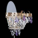 Бра Камея Флора фиолетовая в Кирове